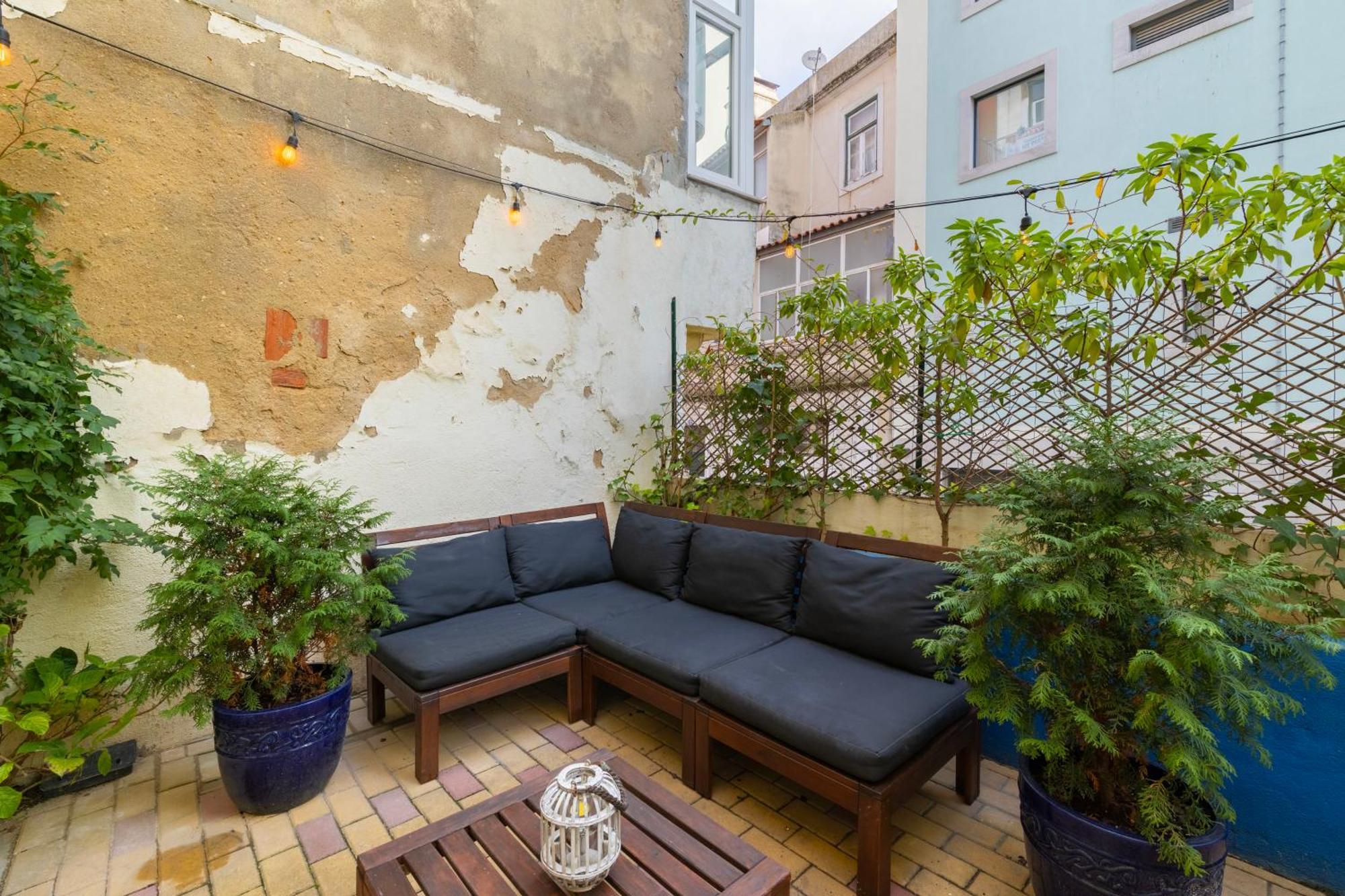 Lisbon Intendente Terrace Apartment With Bbq ภายนอก รูปภาพ